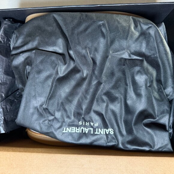 Saint Laurent SL/10H White Black Classic Court High Sneakers Sz 41 barely worn - Picture 10 of 12